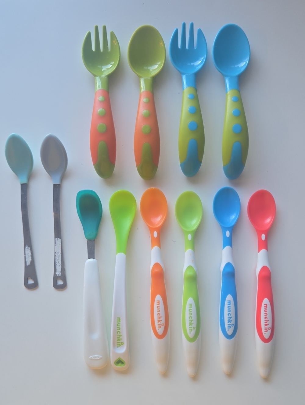Munchkin Kids Baby Variety Utensils (feeding spoons and forks)